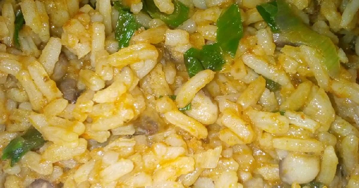 Rice and beans jollof Recipe by Zeesag Kitchen Cookpad