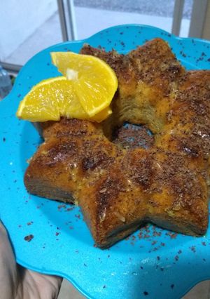 Una foto de Torta de avellanas y 🍊 keto