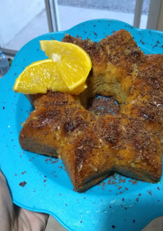 Una foto de Torta de avellanas y 🍊 keto