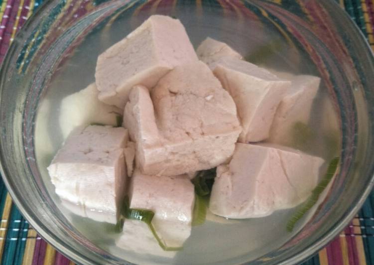 Sop Tahu simple untuk Haikal