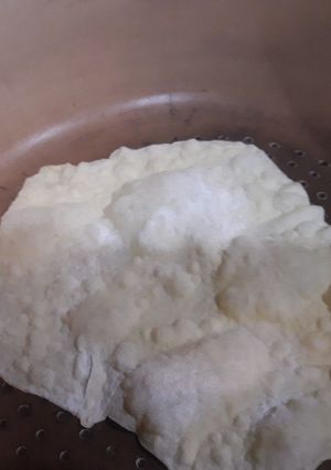 عکسی از دستور نان خانگی تابه ای