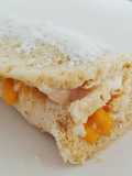 Rollo de mango y yogurt