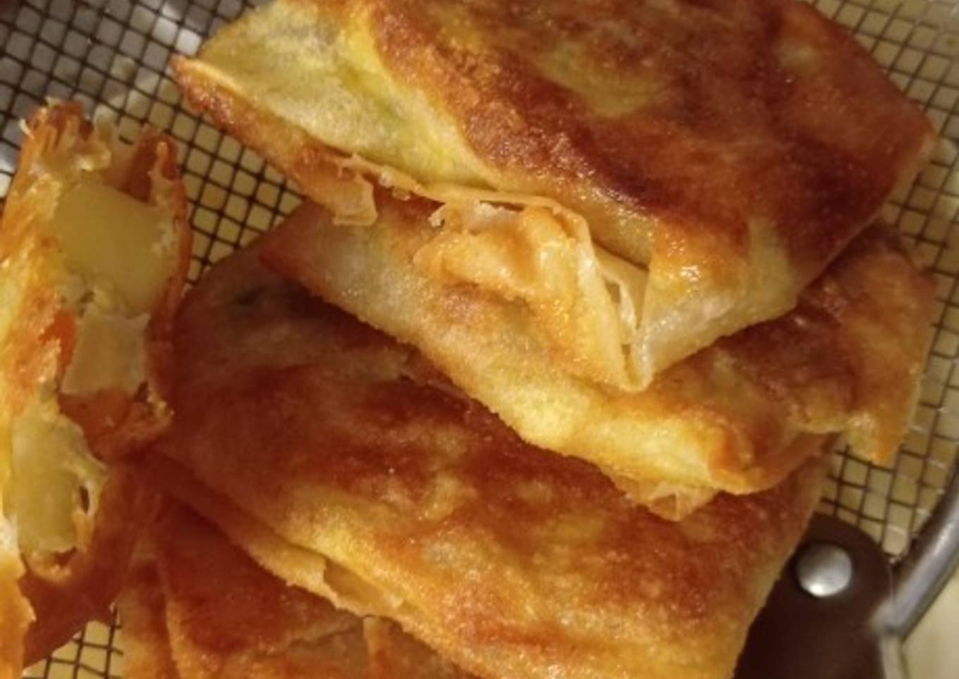 Martabak telur crispy