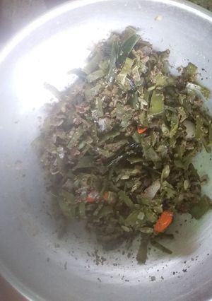 A picture of Broad beans thuvaiyal.