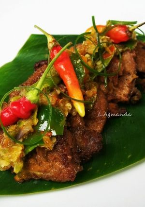Foto resep Empal Geprek Sambel Bangjo