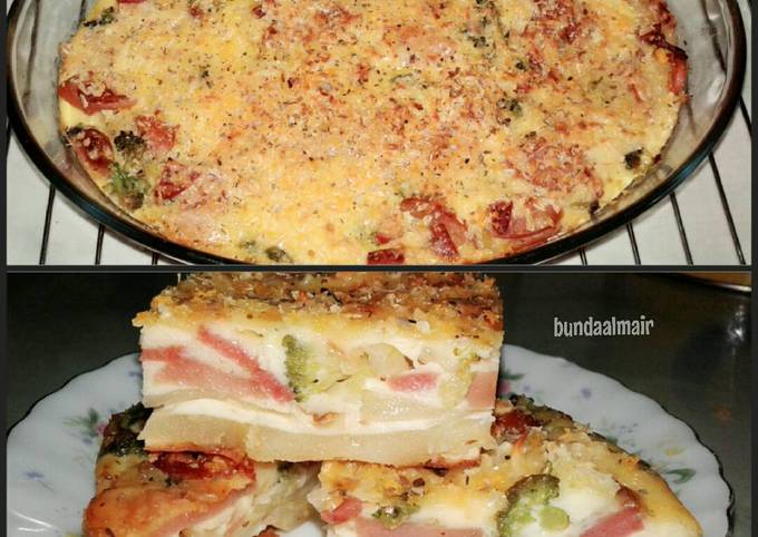 Resep Brokoli Beef Kentang Panggang, Sempurna