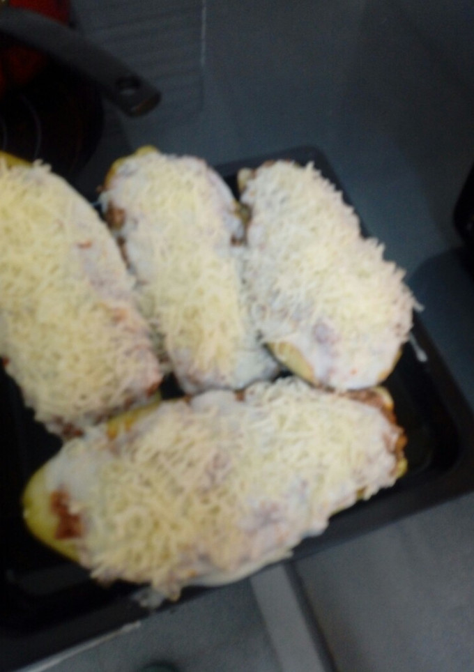 Una foto de Berenjenas rellenas
