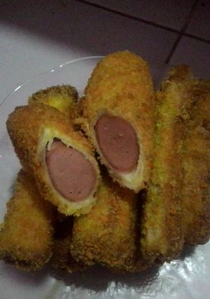 Foto resep Roti tawar gulung sosis ala shity