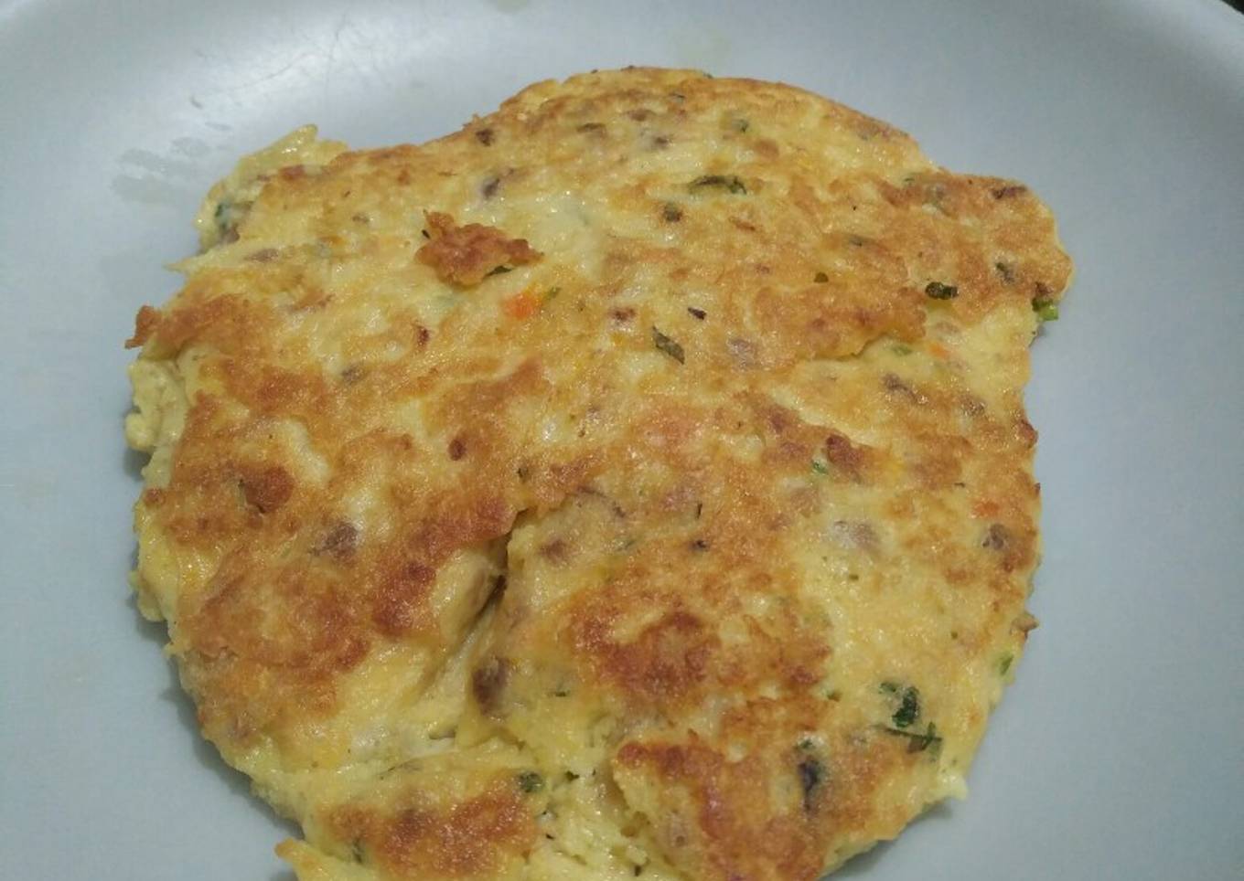 7. MPASI MENU UTAMA "OMELETE NASI ATI AYAM" (USIA 9M+)