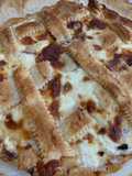 Crostata di sfoglia panna prosciutto e patate