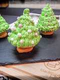 Muffin speziati "Albero di Natale"