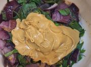 A picture of crunchy peanut butter