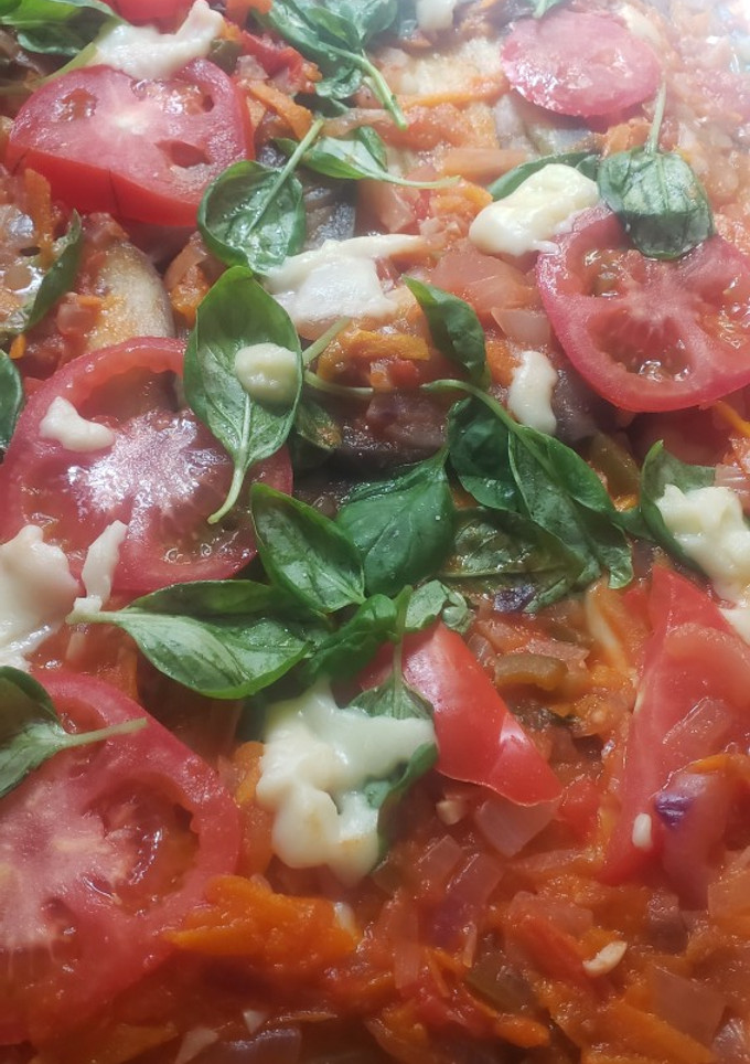 Una foto de Lasagna de berenjenas
