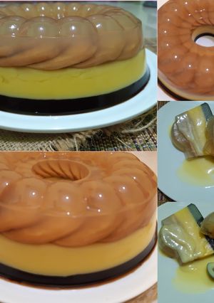 Foto resep Puding Marie Regal 3 layer