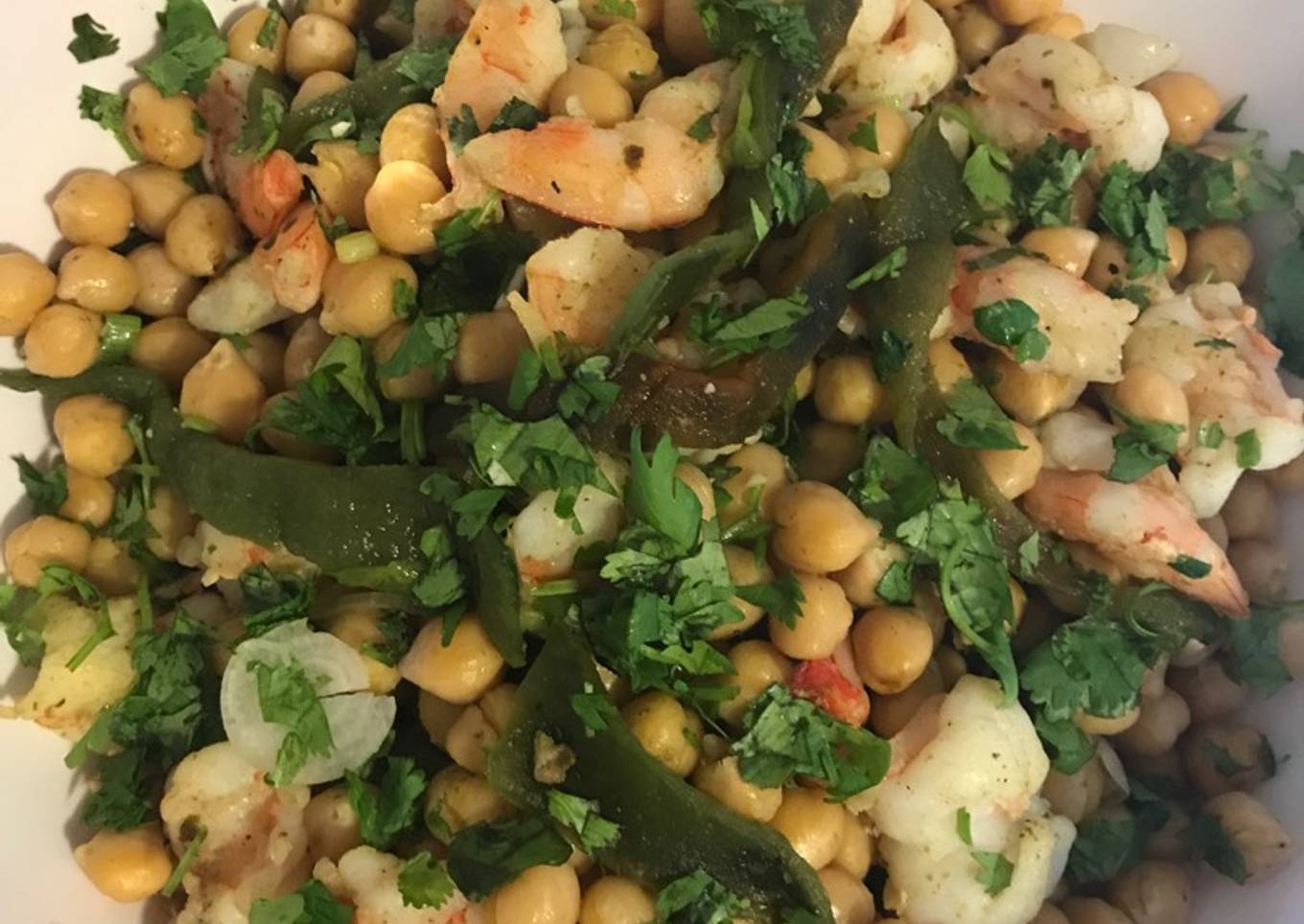 Ensalada de garbanzo