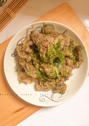 Foto resep Tumis daging cabe ijo