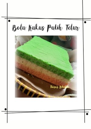 Foto resep Bolu Kukus Putih Telur 5 bahan