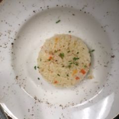 A picture of Mirepoix Rice.