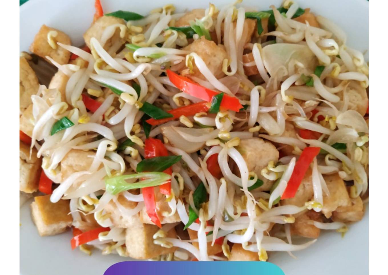 Tumis Toge Tahu