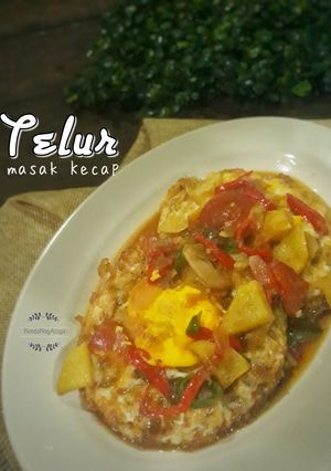 Foto resep Telur Masak Kecap