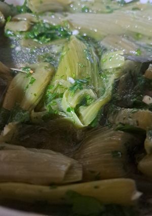 Una foto de Pencas a la vinagreta