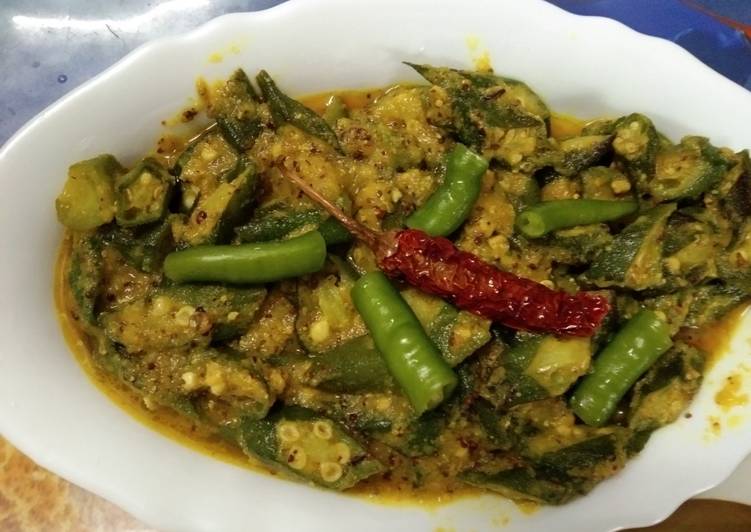 Recipe of Award-winning Sorse Bhindi Chorchori