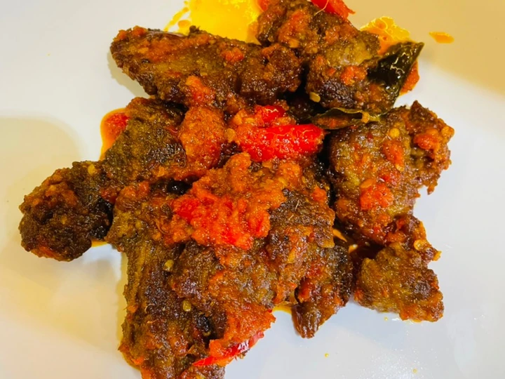 Cara Mudah Menyiapkan Resep Dendeng balado yang Lezat Anti Ribet, Sempurna