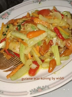 Foto resep Gurame acar kuning