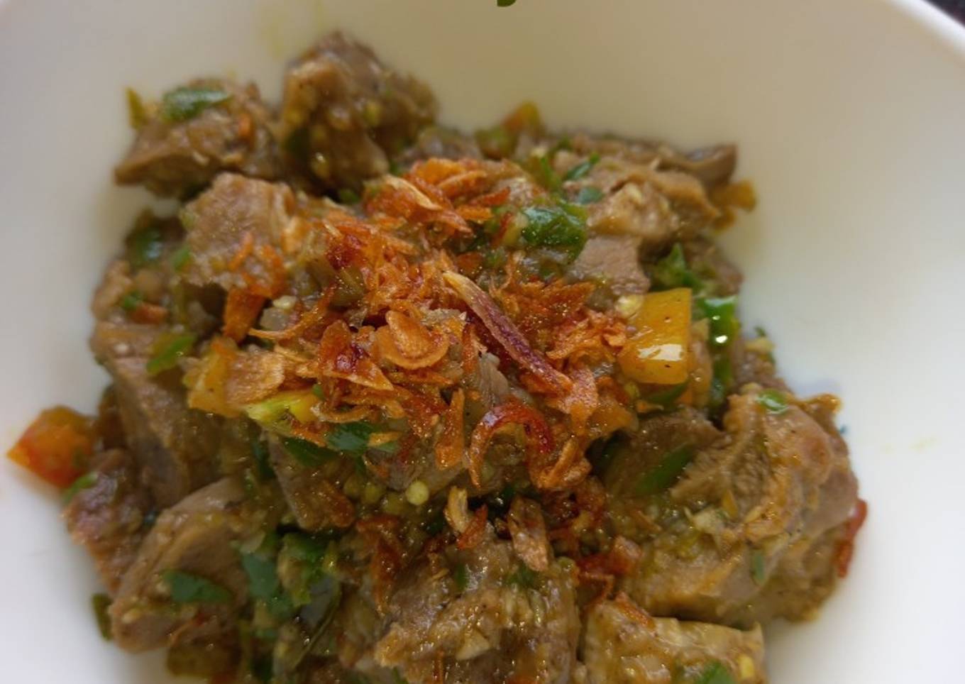 Cara Gampang Membuat Tumis Daging Lombok Ijo Anti Gagal