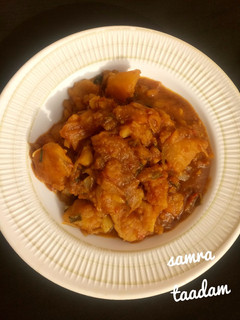 Faten dankalin Hausa(sweet potatoes porridge) ainihin hoton girkin