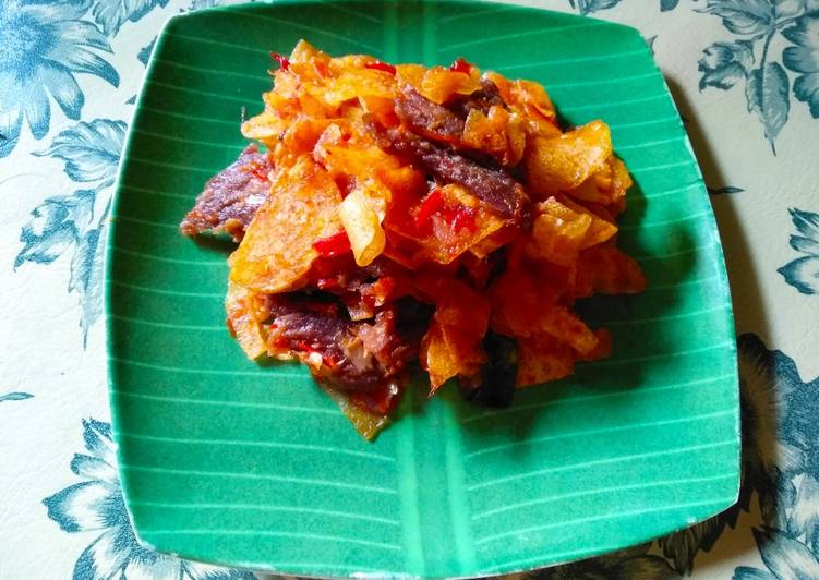 Cara Membuat Dendeng balado Wajib Dicoba