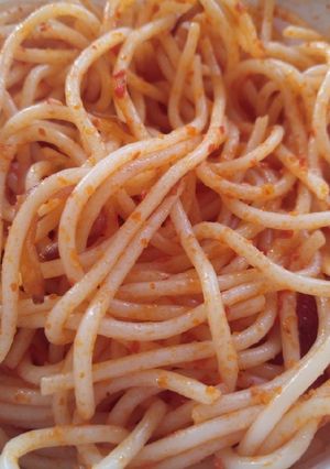 A picture of Fried Spaghetti.