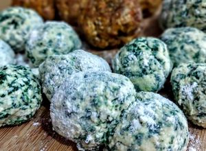 Una foto de MALFATTI De Espinacas🥬y Queso Crema...!