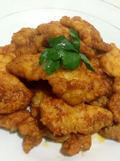 Foto resep Ayam krispi saus BBQ