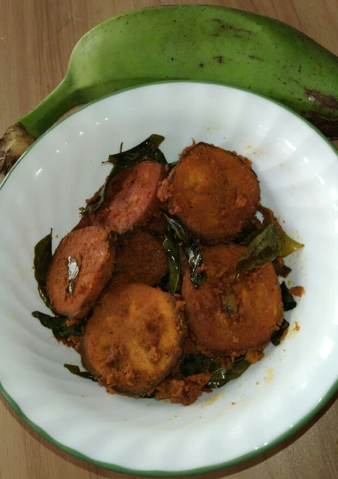 வாழைக்காய் மீன் வறுவல் #நாட்டு காய்றி உணவுகள் செய்முறை முக்கிய புகைப்படம்