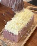 Taro steam cheese cake