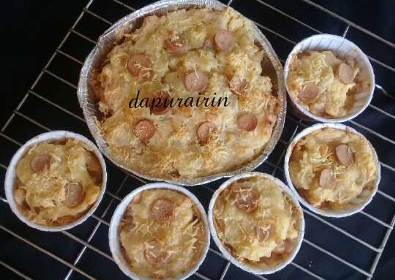 Makaroni panggang (tanpa telur)
