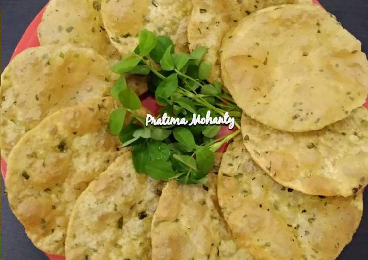 Recipe of Speedy Methi Puri