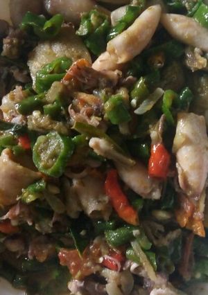 Foto resep Cumi cabe ijo pedas
