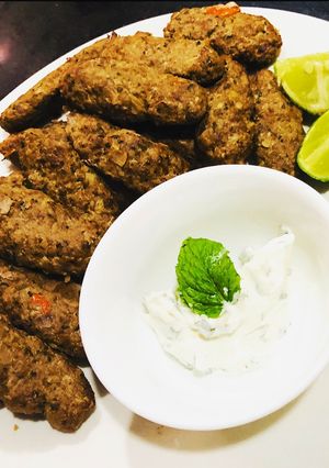 A picture of Beef kofta.