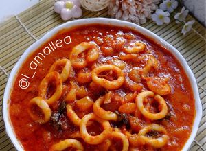 Foto resep Cumi Asam Manis Terung Asam (Rimbang/Terung Dayak)