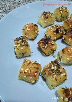 Une photo de Tofu vegan grillé au four