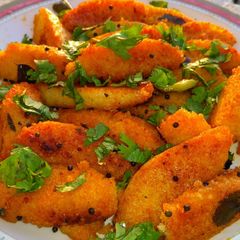 A picture of Idli pasta.