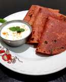Beetroot Paratha