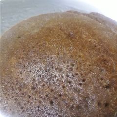 A picture of Health Mix banana pancake for kids.