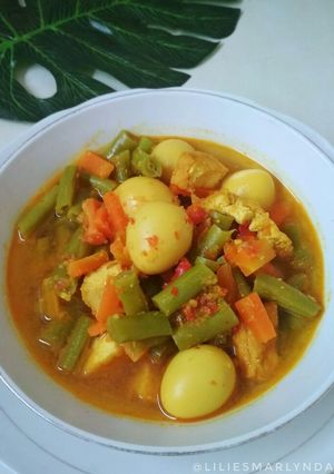 Foto resep Buncis Kuah Kuning (tanpa santan)
