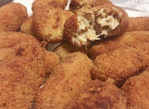 Foto principal de Croquetas de pollo con harina de garbanzo