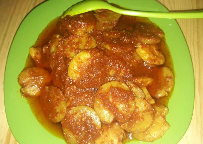 Semur Jengkol Pedas