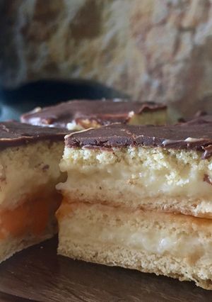Mézes krémes 🍯 recept fotója