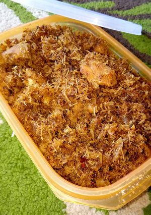 Foto resep Serundeng daging ayam
